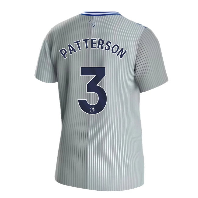 2023-2024 Everton Third Shirt (PATTERSON 3)-SoccerKits Hub | Buy Soccer Jerseys Online
